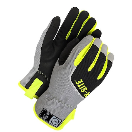 Mechanics Glove 360 Cut Coverage Grey/Black Lined, Shrink Wrapped, Size S